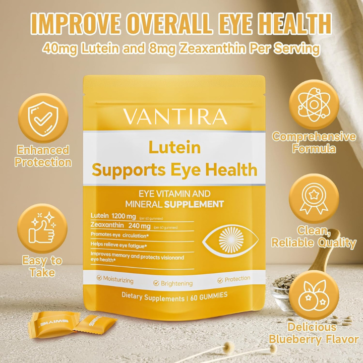Vantira® Lutein & Zeaxanthin Eye Gummies