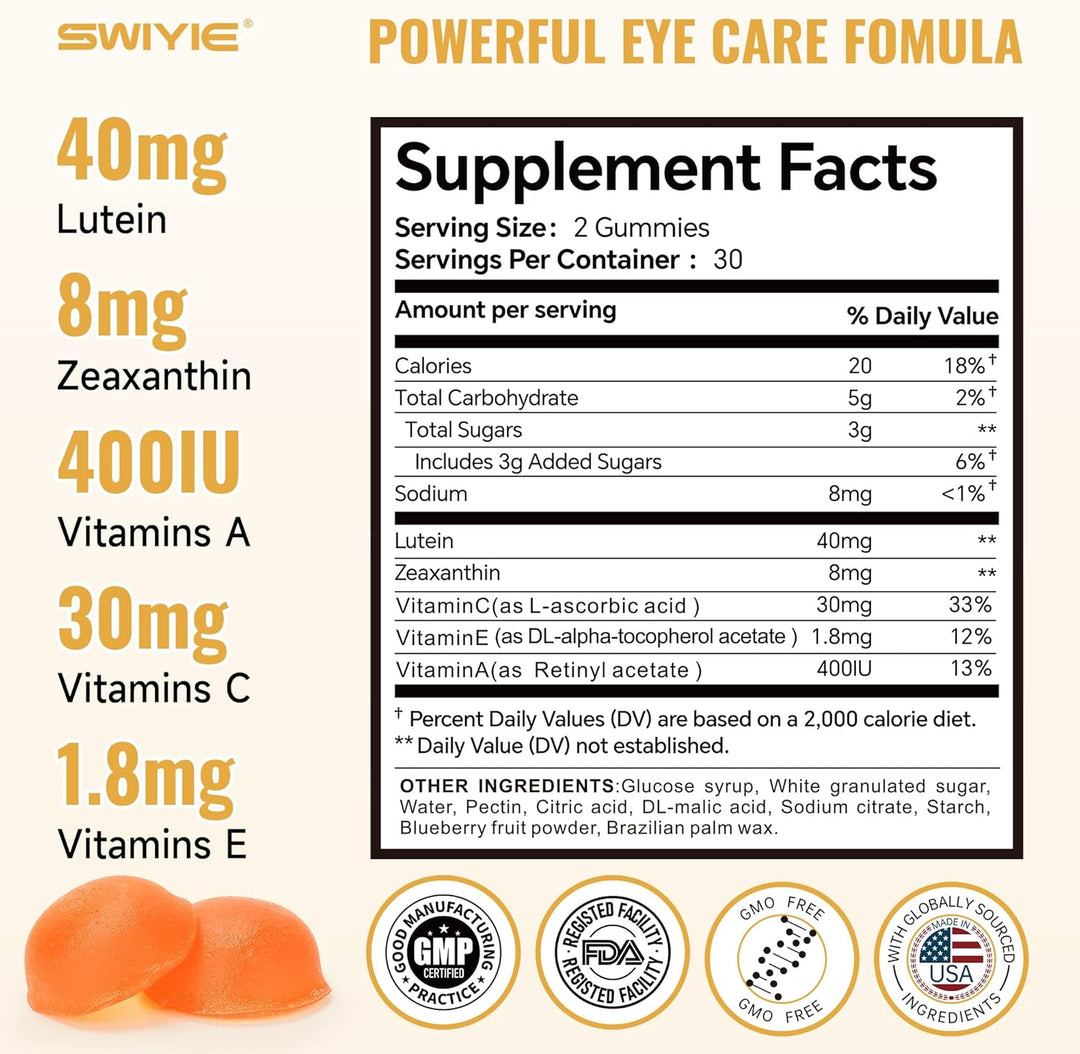 Vantira® Lutein & Zeaxanthin Eye Gummies