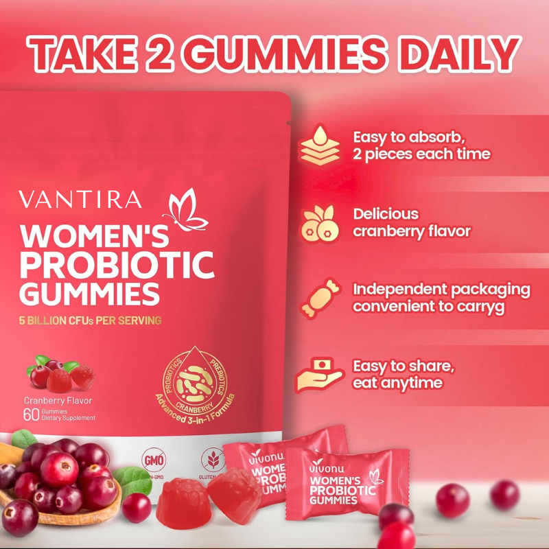 Vantira® Women's Probiotic Gummies